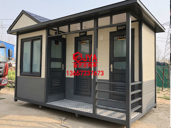 移動廁所JYA-A2(11)&鋼構金屬雕花工程藝術崗亭