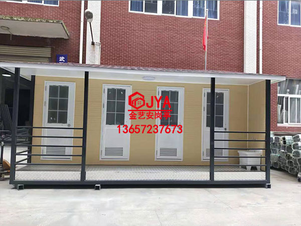 移動廁所JYA-A2(15)&鋼構金屬雕花工程藝術崗亭