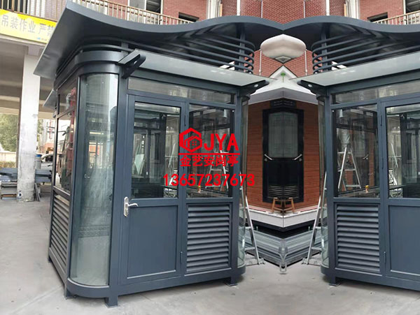 鋼構氟碳噴漆崗亭JYA-C (4)